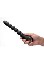 Load image into Gallery viewer, Master Series Dark Scepter Vibrating Anal Beads
