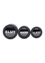 Load image into Gallery viewer, Master Series Dirty Words Anal Plug
