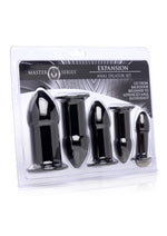 Load image into Gallery viewer, Master Series Expansion Anal Dilator - Black - Set
