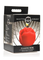 Load image into Gallery viewer, Master Series Flaming Rose Rose Drip Candle - Red
