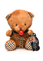 Load image into Gallery viewer, Master Series Gagged Plush Teddy Bear - Brown
