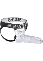Load image into Gallery viewer, Master Series Grand Mamba XL Style Cock Sheath - Silver - XLarge
