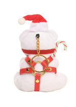 Load image into Gallery viewer, Master Series Holiday Bondage Bear Keychain
