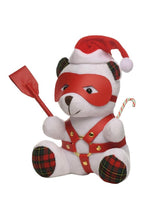 Load image into Gallery viewer, Master Series Holiday Bondage Bear - Green/Red/White
