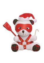 Load image into Gallery viewer, Master Series Holiday Bondage Bear - Green/Red/White

