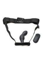 Load image into Gallery viewer, Master Series P-Spot Plugger 28x Rechargeable Silicone Prostate Plug with Harness and Remote Control - Black