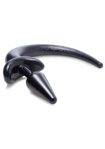 Load image into Gallery viewer, Master Series Pedigree Puppy Play Tail Plug - Black