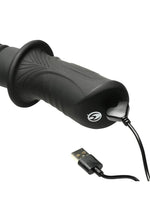 Load image into Gallery viewer, Master Series Power Thrust Rechargeable Thrusting Silicone Vibrator
