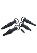 Load image into Gallery viewer, Master Series Premium Ranged Rimmers 3x Vibrating Silicone Rimming Anal Training