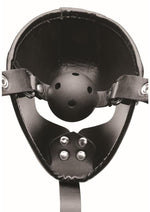 Load image into Gallery viewer, Master Series Pup Puppy Play Hood + Breathable Ball Gag
