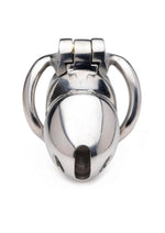 Load image into Gallery viewer, Master Series Rikers 24-7 Stainless Steel Locking Chastity Cage
