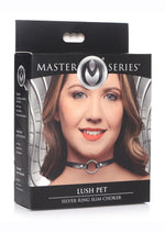 Load image into Gallery viewer, Master Series Silver Ring Slim Choker - Silver
