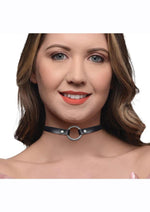 Load image into Gallery viewer, Master Series Silver Ring Slim Choker

