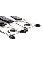 Load image into Gallery viewer, Master Series Spread Labia Spreader Straps with Clitoral Clamps
