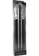 Load image into Gallery viewer, Master Series Spread Me Steel Adjustable Spreader Bar - Black
