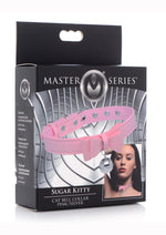Load image into Gallery viewer, Master Series Sugar Kitty Cat Bell Collar - Pink/Silver
