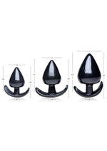Load image into Gallery viewer, Master Series Triple Spades 3 Piece Anal Plug
