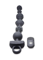 Load image into Gallery viewer, Master Series Vibrating Silicone Anal Beads with Remote Control
