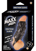 Load image into Gallery viewer, Maxx Men Erection Sleeve Cock Ring - Black
