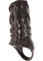 Load image into Gallery viewer, Maxx Men Erection Sleeve Cock Ring - Black
