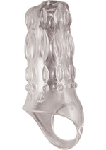 Load image into Gallery viewer, Maxx Men Erection Sleeve Cock Ring - Clear
