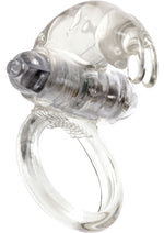 Load image into Gallery viewer, ME YOU US Classic Rabbit Vibrating Cock Ring - Clear
