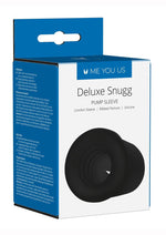 Load image into Gallery viewer, ME YOU US Deluxe Snug Silicone Pump Comfort Sleeve - Black
