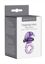 Load image into Gallery viewer, ME YOU US Hopping Hare Vibrating Cock Ring - Purple
