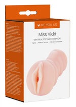 Load image into Gallery viewer, ME YOU US Mini Vicki Mini Realistic Masturbator - Pussy - Vanilla
