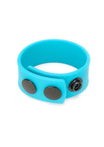 Load image into Gallery viewer, ME YOU US Silicone Cock Strap - Blue/Light Blue
