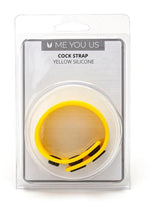 Load image into Gallery viewer, ME YOU US Silicone Cock Strap - Yellow
