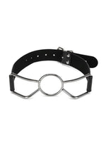 Load image into Gallery viewer, ME YOU US Spider Gag 1 Pu Leather and Metal Adjustable Strap Gag - Black/Silver
