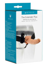 Load image into Gallery viewer, ME YOU US The Extender Plus Vibrating Hollow Strap-On - Flesh/Vanilla
