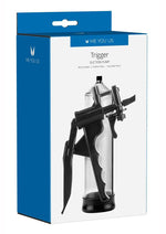 Load image into Gallery viewer, ME YOU US Trigger Pump Penis Pump - Black/Clear
