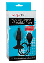 Load image into Gallery viewer, Medium Silicone Inflatable Plug - Black - Medium
