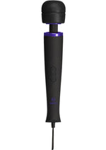 Load image into Gallery viewer, Merci Power Wand Silicone Wand Massager - Black
