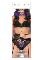 Load image into Gallery viewer, Merci Pumped Rechargeable Silicone Vibrating Pussy Pump - Chocolate
