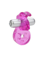 Load image into Gallery viewer, Micro Vibe Arouser Bunny Vibrating Cock Ring
