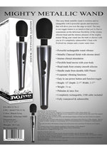 Load image into Gallery viewer, Mighty Metallic Wand Rechargeable Silicone Body Massager
