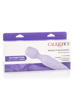 Load image into Gallery viewer, Miracle Massager USB Rechargeable Silicone Wand Waterproof - Purple - 8.5in
