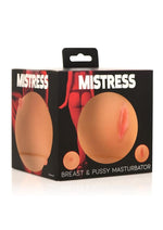 Load image into Gallery viewer, Mistress Bioskin Breast and Pussy Masturbator - Vanilla
