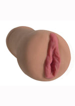 Load image into Gallery viewer, Mistress Callie and Chloe Vibrating Bioskin Double Stroker BFF&#39;s - Pussy and Ass - Caramel
