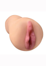 Load image into Gallery viewer, Mistress Jillian and Julie Vibrating Bioskin Double Stroker BFF&#39;s - Pussy and Ass - Vanilla
