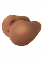 Load image into Gallery viewer, Mistress Karla Vibrating Butt Missionary Stroker - Pussy and Ass - Caramel

