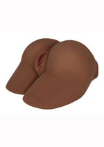 Load image into Gallery viewer, Mistress Sasha Vibrating Bioskin Backdoor Stroker - Ass - Chocolate
