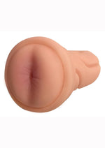 Load image into Gallery viewer, Mistress Shay Vibrating Bioskin Dual Density Stroker - Ass - Vanilla
