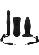 Load image into Gallery viewer, My 1st Anal Explorer Kit Vibrating Butt Plug and Explorer - Black
