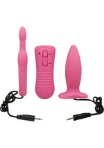 Load image into Gallery viewer, My 1st Anal Explorer Kit Vibrating Butt Plug and Explorer - Pink
