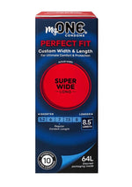 Load image into Gallery viewer, My One Super Wide and Long Condoms - 10 Pack
