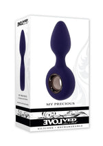Load image into Gallery viewer, My Precious Rechargeable Silicone Anal Plug - Purple